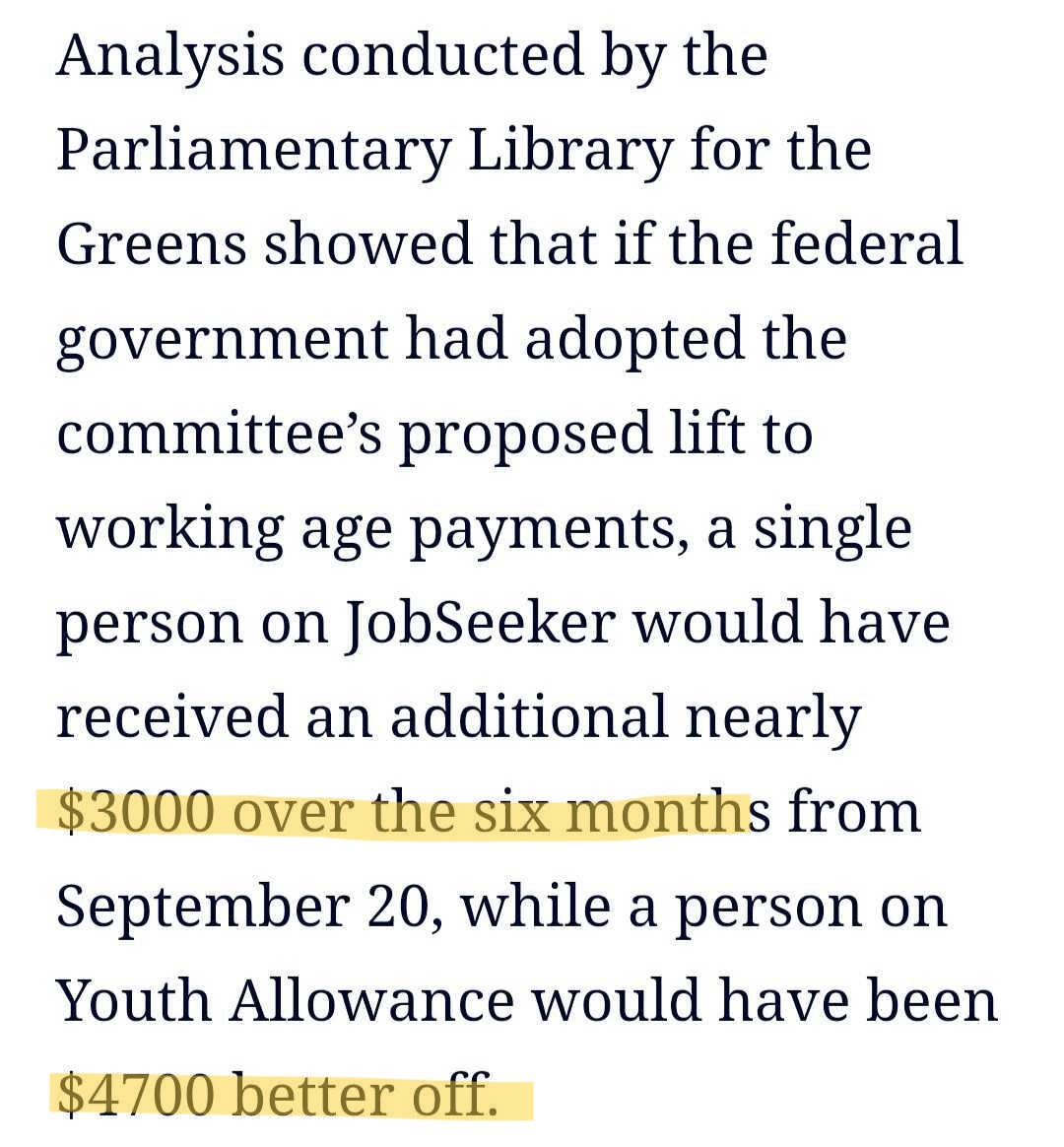 Labor ignored its own Economic Inclusion Advisory body last year and it cost people on JobSeeker $3k over the past 6 months.

They've rejected their advice again today.

No one deserves poverty, but Labor is keeping people trapped on payments that don’t cover their basic needs.