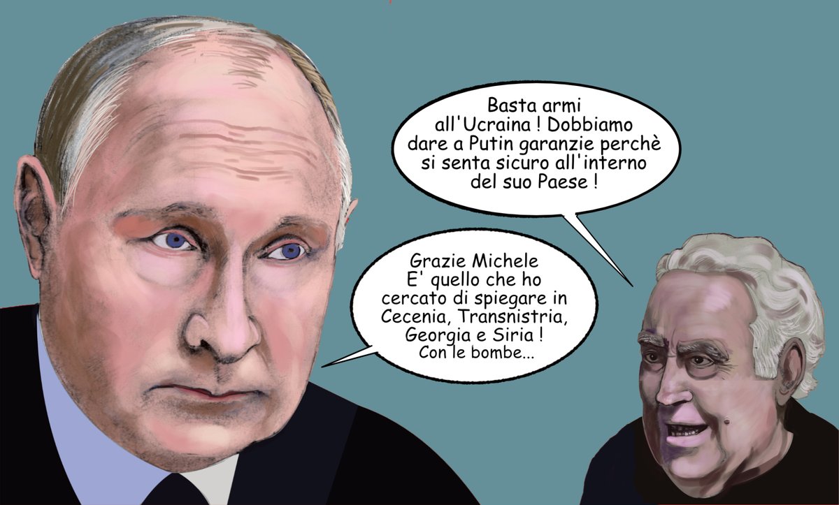 #Paceterradignità #Putin #Santoro #Ucraina #ElezioniEuropee @vignettisti