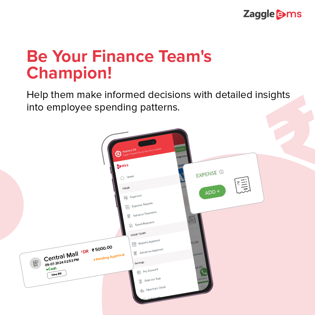 Empower your finance team with #Zaggle EMS! Transform #employeeexpense management using our intuitive dashboard, with real-time monitoring, tracking, and approvals.

Visit: zaggleems.com
.
#zaggleems #EMS #ExpenseTracking #EmployeeExpenseManagement #RealTimeAnalytics