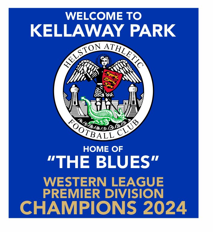 Helston Athletic FC (@helstonafc) on Twitter photo ๐ HISTORY WILL BE MADE ๐
All roads lead to Kellaway Park tomorrow for a 3:00pm KO v <a href="/ClevedonTownFC/">Clevedon Town Football Club</a> followed by presentation of @TSWesternLeague Champions Trophy.
Reduced admission..
Adults - ยฃ5
Over 65 - ยฃ3
U18โs - ยฃ1
U14โs - Free (to be accompanied by Over 18) ๐ HISTORY WILL BE MADE ๐
All roads lead to Kellaway Park tomorrow for a 3:00pm KO v <a href="/ClevedonTownFC/">Clevedon Town Football Club</a> followed by presentation of @TSWesternLeague Champions Trophy.
Reduced admission..
Adults - ยฃ5
Over 65 - ยฃ3
U18โs - ยฃ1
U14โs - Free (to be accompanied by Over 18)