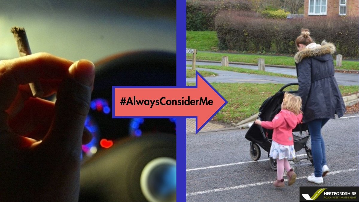 roadsafetyherts's tweet photo. #ThankYou for considering the potential harm you could cause to innocent road users before you choose to take #drugs and #Drive .Please show you care,  #DriveResponsibly #AlwaysConsiderMe #Fatal5
@hertspolice
@HFRS
@Herts_Highways
@Hertspcc https://t.co/dfKm9Yyi6n