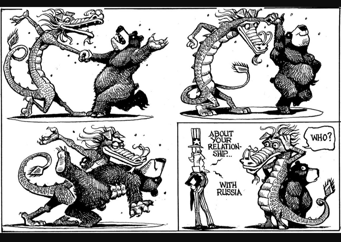 By @TheEconomist on US-China Relations