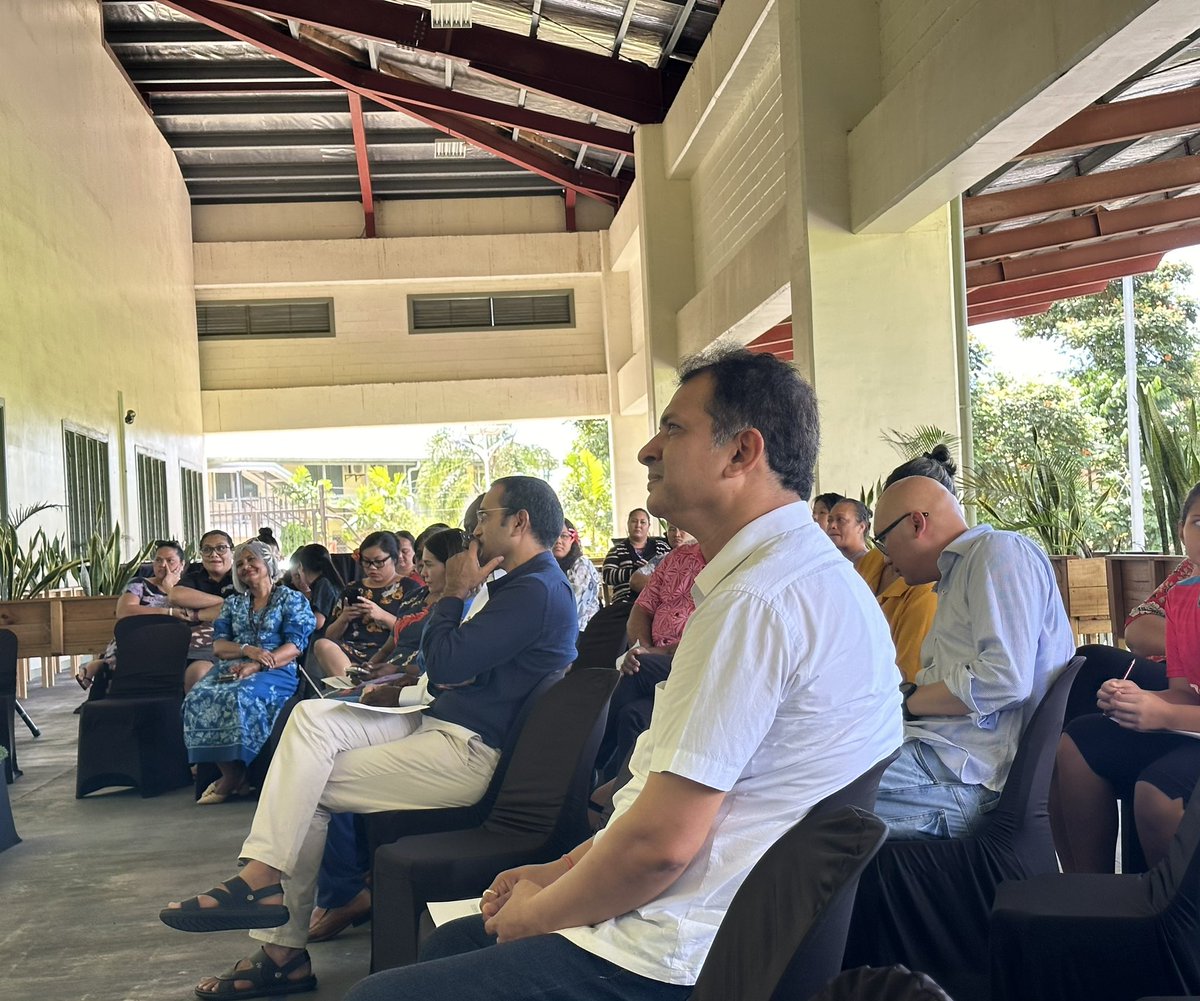 Thrilled to address my inaugural town hall meeting with all UN staff in 🇼🇸. Engaged staff on #SIDS4, summit of the future, UN 2.0, our integrated support to #SDGs acceleration, efficiency agenda, One UN house, staff well-being….A privilege to serve alongside our committed staff