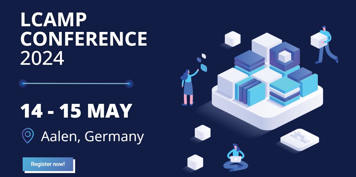 📢FINAL CALL: register for the #LCAMP_EU Conference 2024➡️lcamp.eu/conference-reg…

💡Meet with VET communities, from teachers to managers in the field of #AdvancedManufacturing
⚙️Network with SMEs, researchers, industrial clusters and local, and regional from Europe and beyond.