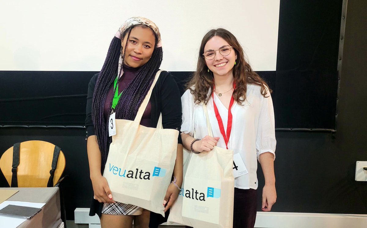 🏆 Guanyadores del II Certamen de Lectura en Veu Alta per a Joves: ✅ Prosa ➡ Paula Galindo (2n Batxillerat IES Joaquim Rubió i Ors @AjSantBoi) ✅ Poesia ➡ Judit Torrent (2n Educació Infantil @UdL_info) Moltes felicitats! 👏👏 #UAB