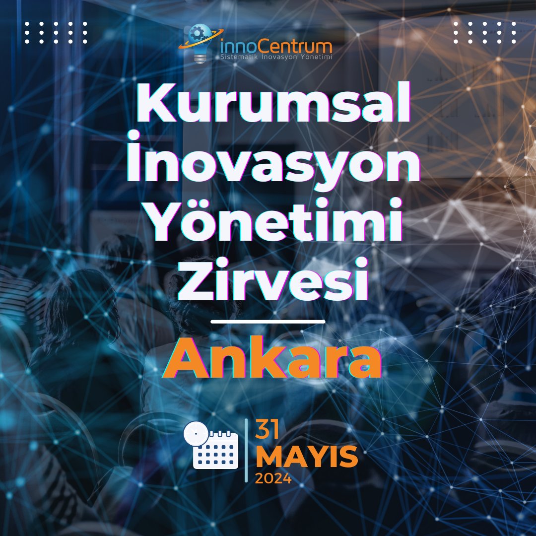 🚀 Kurumsal İnovasyon Yönetimi Zirvesi - #Ankara için geri sayım başladı! 🚀

Kurumsal İnovasyon Yönetimi alanında çalışan uzmanları ve liderleri bir araya getirecek olan zirvenin ilki 📅 31 Mayıs 2024 Cuma günü Ankara’da düzenlenecektir!

👇🏼