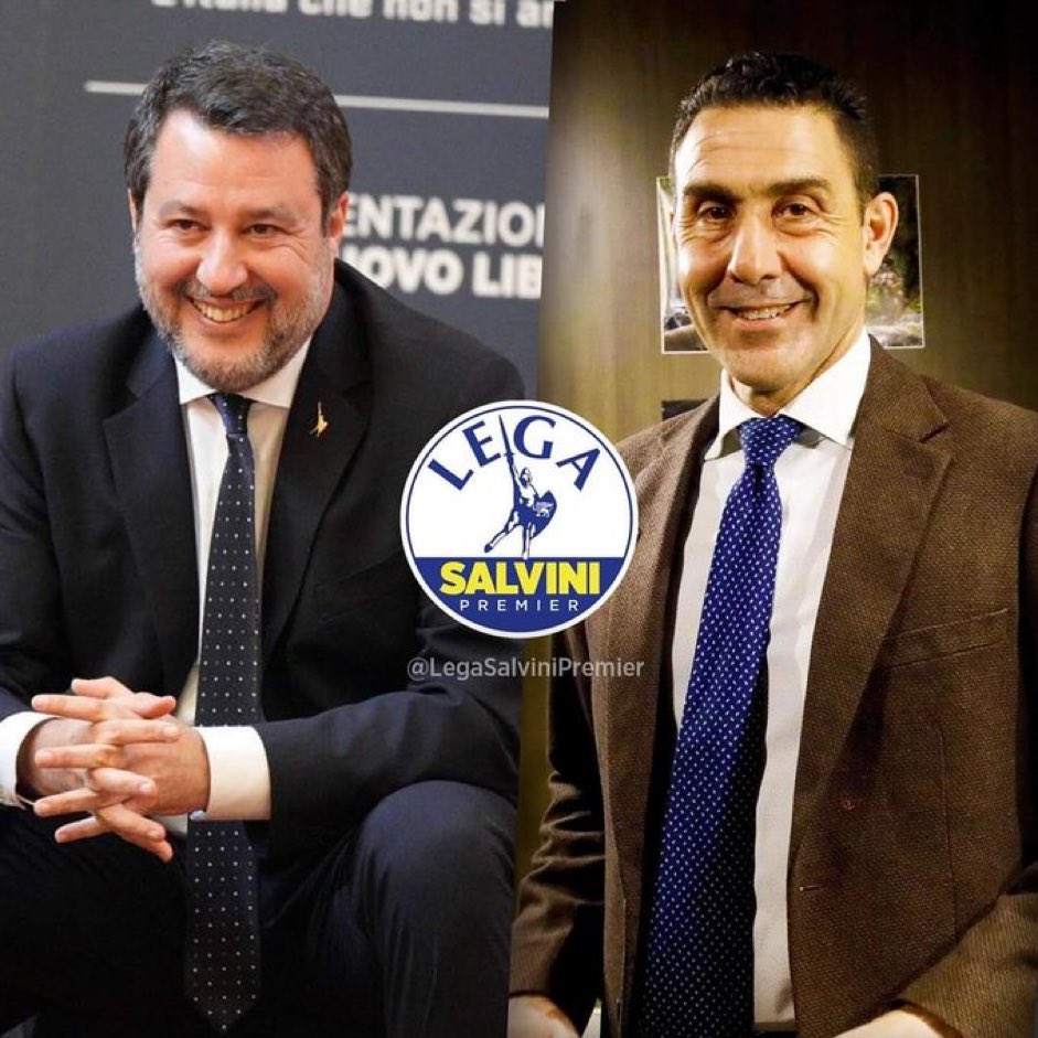 A sinistra un legaiolo fancazzista ignorante a destra un najone ridicolo e ignorante, in comune hanno l’ignoranza  #MatteoSalvini #Vannacci #Salvini #legaladrona #lega #ElezioniEuropee