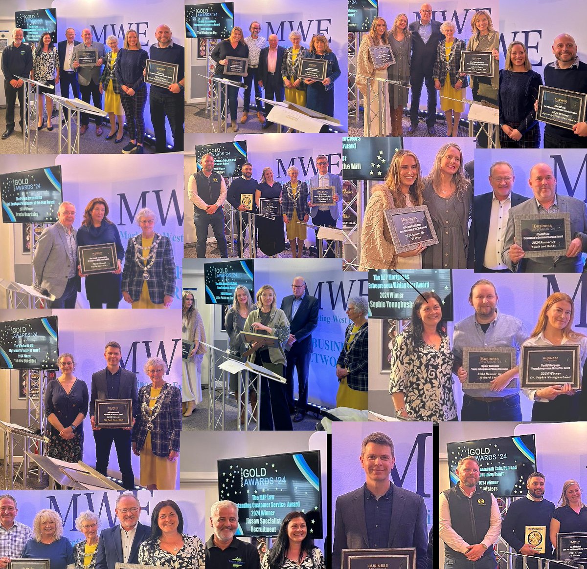 A few photos from this weeks awards - thanks to <a href="/TotalDorset/">Total Dorset</a> <a href="/ActionCOACHUK/">ActionCOACH UK</a> #westdorset <a href="/nfumbournemouth/">NFUMutualBournemouth</a>  <a href="/EJ_Solicitors/">Ellis Jones</a> <a href="/BKBAccountants/">BKB Accountants</a> #swainandrands <a href="/dorsetconcierge/">The Dorset Concierge</a> #mjpmortgages <a href="/MJP_Law/">MJP Law</a> #purpleaccountants