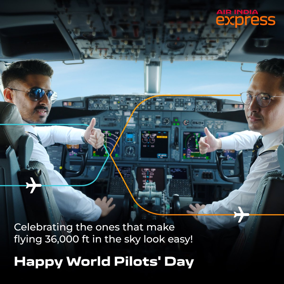 👨‍✈️🛫 From navigating with precision to making meaningful connections, our pilots inspire us with their dedication in the skies. ✈️🥳🙌 Thank you for keeping our journeys safe and memorable. Let's celebrate their unwavering commitment this #WorldPilotsDay!