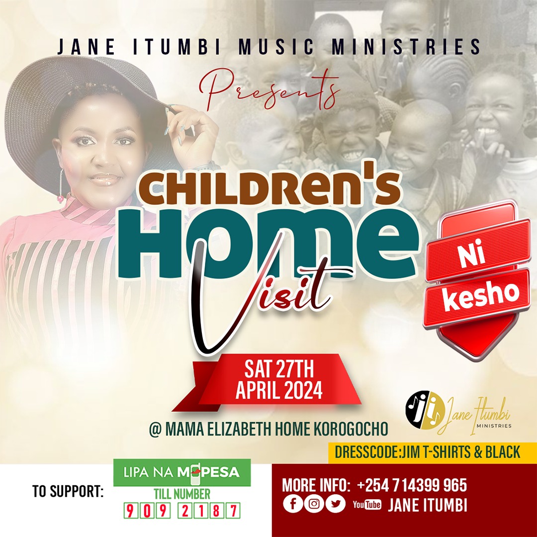 Ni kesho and we are ready to serve.