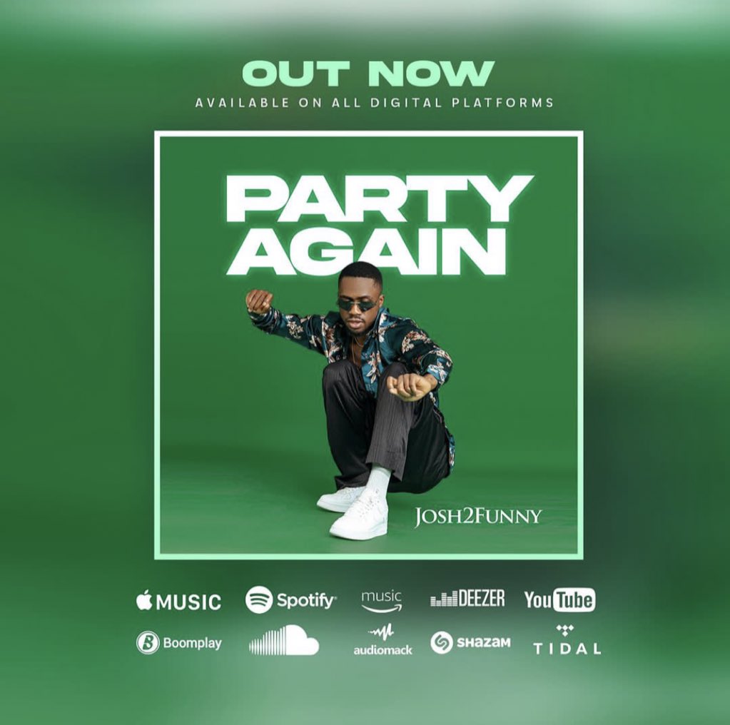 Finally I have a jam that can be in parties 🙌🙌🙌PARTY AGAIN is out on all platforms! Use the hashtag #PARTYAGAIN tag me in your videos, sending some money out! Link here bridgemusic.lnk.to/PartyAgain