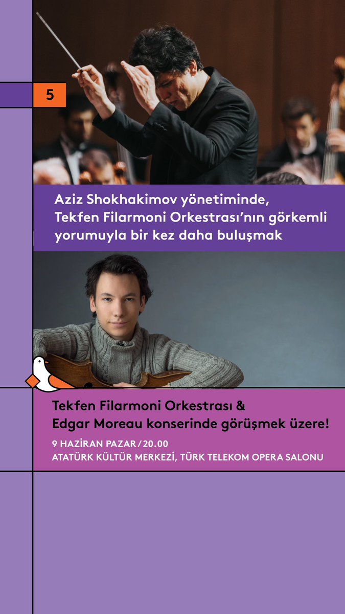 ECHO Klassik ödüllü çellist @EdgarMoreau & @tekfenfilarmoni Orkestrası büyüleyici başyapıtlarla dolu bir konserle festivalimizde! 📌#tekfenfilarmoni & @EdgarMoreau 9 Haziran’da @akmistanbul ‘da 🎟️Biletler @passo_com_tr ve #İKSV gişesinde #istanbulmüzikfestivali #iksvseveseve