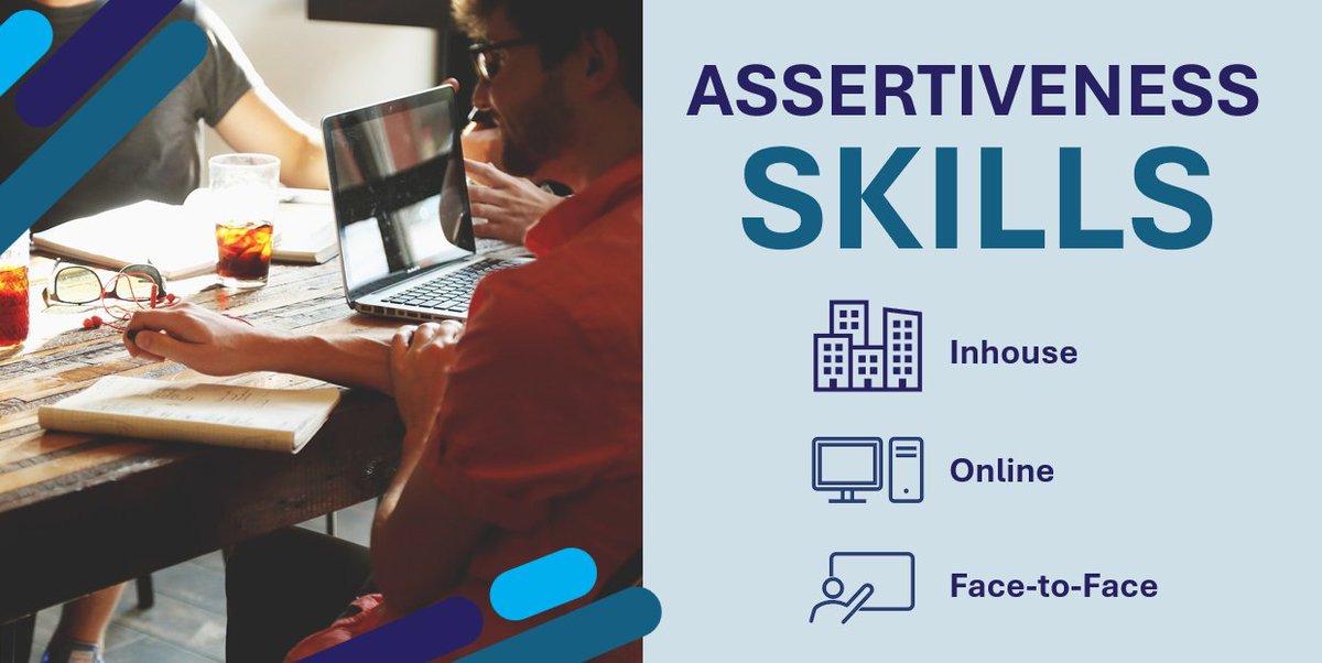 Our Assertiveness Skills training course in Bridgend (and Virtual) aims to equip individuals with the skills to effectively influence, listen, and negotiate with others. react2training.co.uk/assertiveness-…