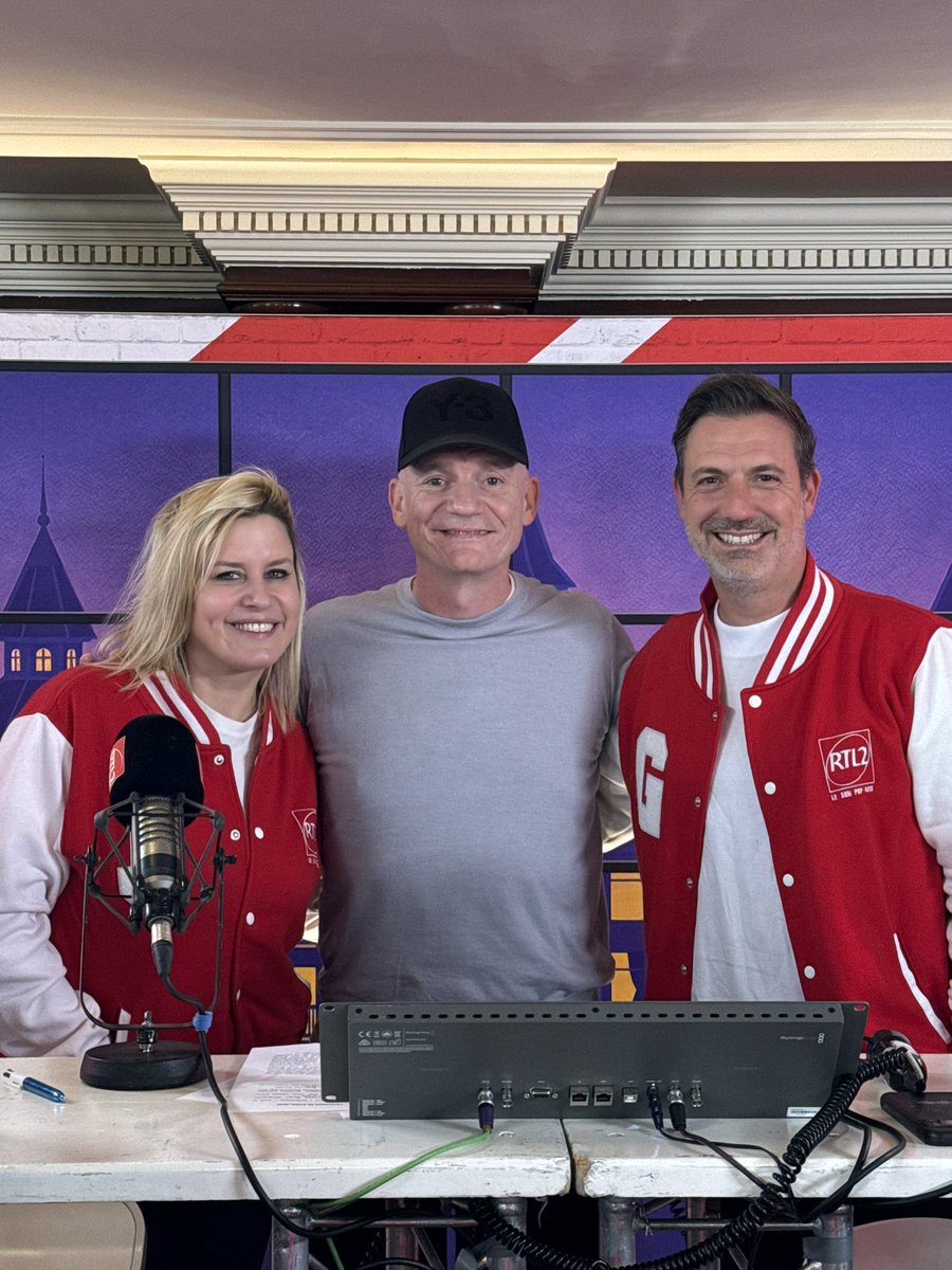 Gaëtan Roussel était notre invité ce matin en direct du Disneyland Hôtel 🤩