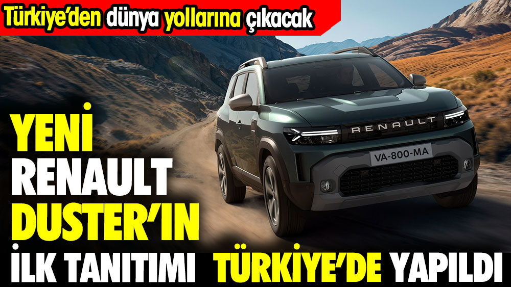 Türkiye'den dünya yollarına çıkacak olan Renault Duster'in yeni modelinin ilk tanıtımı Türkiye'de yapıldı!
yenicaggazetesi.com.tr/renault-duster…