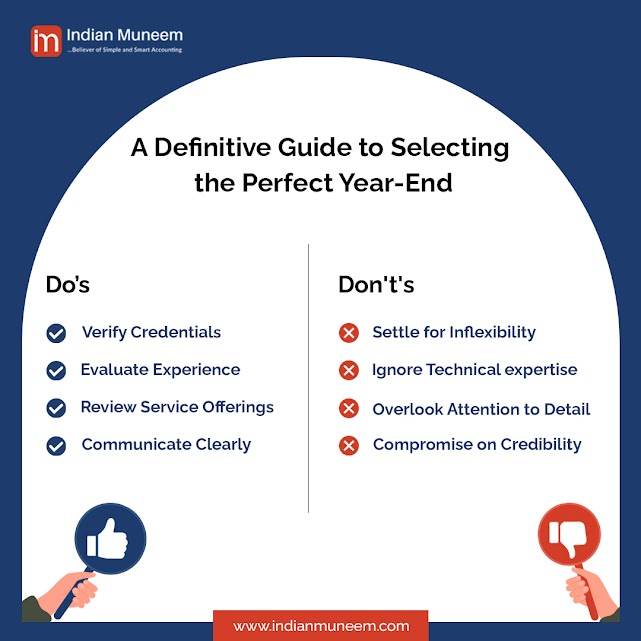 Empower your year-end success with confidence! 

Navigate the complexities of financial stewardship effortlessly with our definitive guide to selecting the perfect #IndianMuneem. 
#budgeting #forecasting #accountingexperts #outsourcingservices #bookkeeping #yearend #dlr