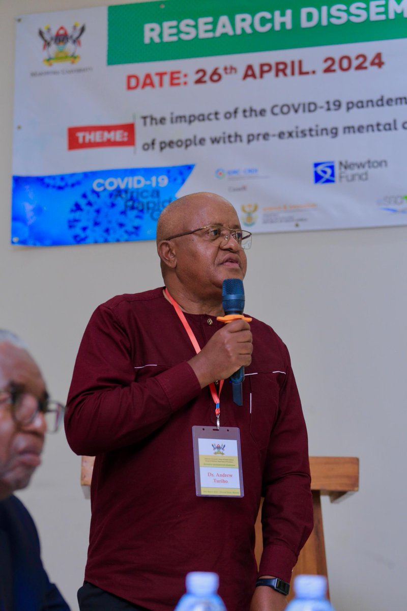 The study team included Profs Noeline Nakasujja & Musisi Seggane; Drs. @RachealAlinaitw & Andrew Turiho. They analyzed responses of 90 patients & 90 caregivers at Masaka Regional Referral Hospital; @butabika1955 & Mityana General Hospital. #MentalHealthMatters #MentalWellness