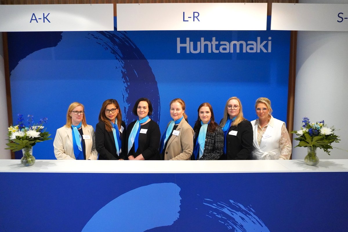 Huhtamaki AGM was held yesterday 25.4 at Helsinki, Finland. The AGM resolved that an aggregate dividend of EUR 1.05 share will be paid, and this means that the dividend is increasing for the 15th time in a row.

The Audience also warmly welcomed the new chairman of the board, Mr.