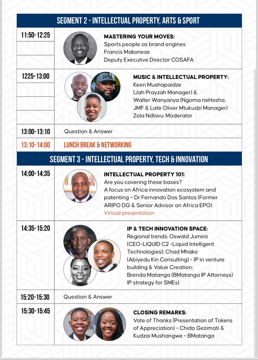 Today i am speaking among some very intelligent, smart, successful people about the very important subject of Intellectual Property and how it’s important for those who are involved in the creative economy. #waltersez #ProtectYourMoves #IPClinic2024