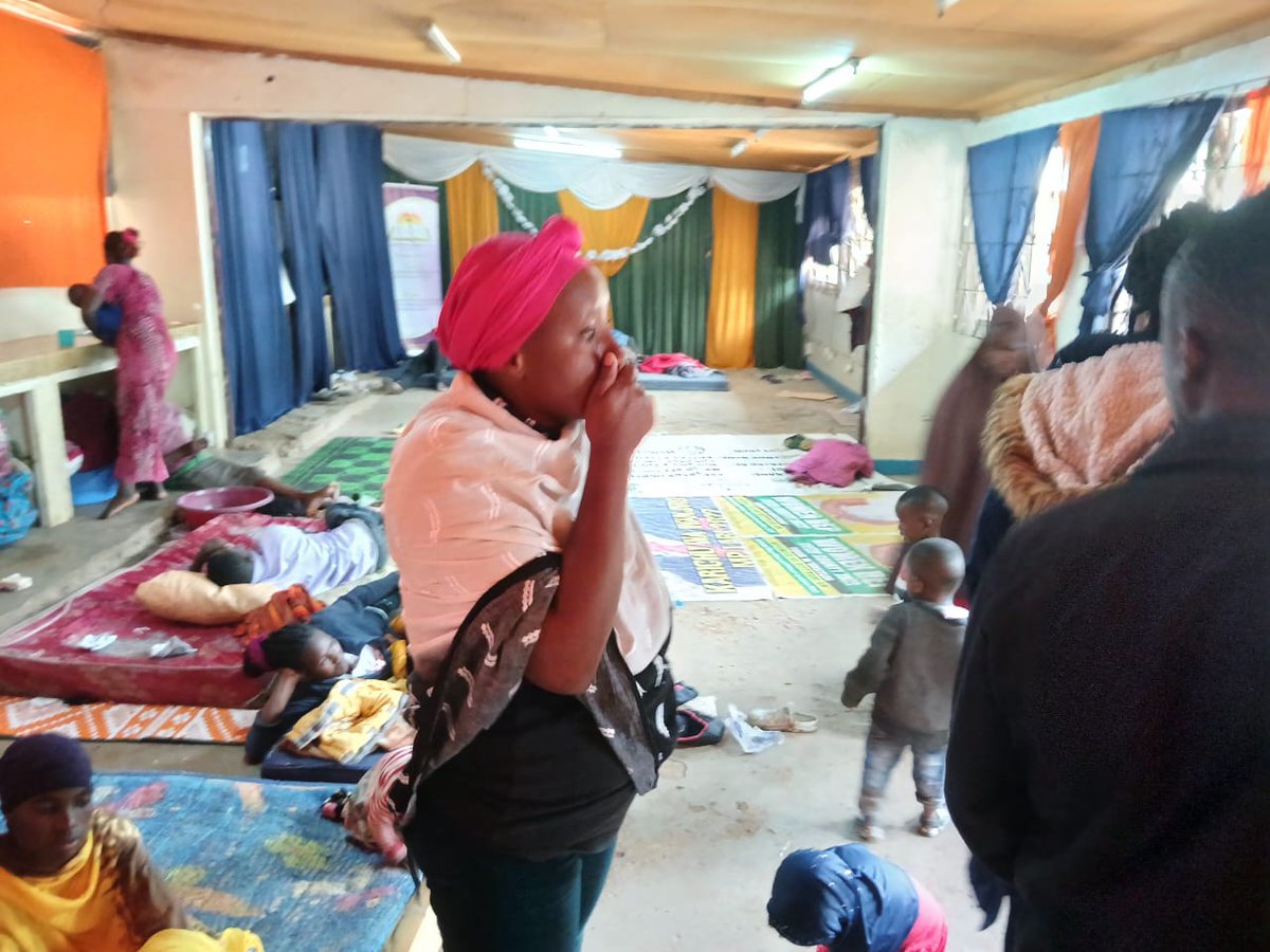 URGENT SOLIDARITY APPEAL: WCK staff assess the situation of women and children displaced by heavy flooding in Kiamaiko, Mathare. They need blankets, food, clothing and sanitary pads. Please send cash donations via MPESA: 522533 A/C: 6344454 or call Ruth Mumbi on 0722354195
