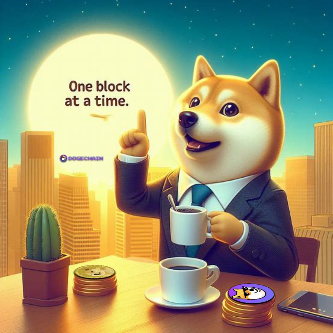 GM $DC 💜 🐶 | $DOGE ⛓️🐕

On #dogechain One block at a time continue ⛓️💹 &amp; #Dogecoin continue to grow with dogechain 🐕

#FreeTheDOGE 🐕