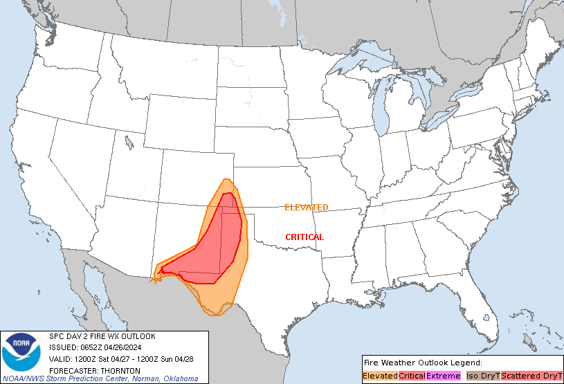 1:54am CDT #SPC Day2 #FireWX Critical: portions of the southern and central high plains spc.noaa.gov/products/fire_…