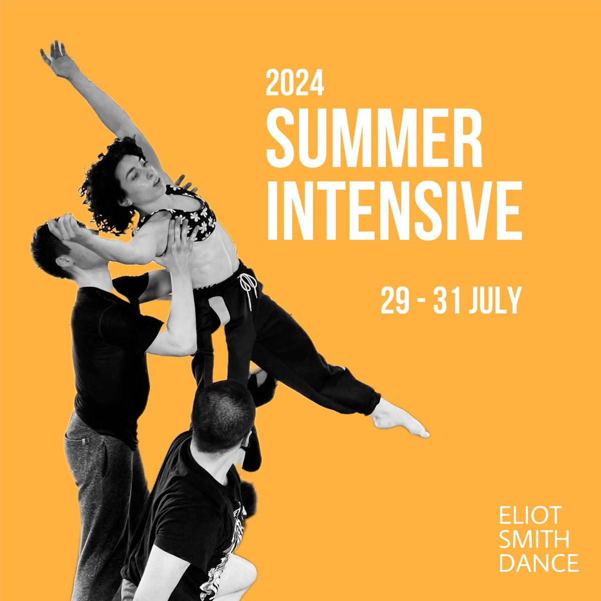 Summer is just around the corner ☀️ It’s time to get ready for Eliot Smith Dance 2024 Summer Intensive, 29 – 31 July! 💥 Ballet 💥 Contemporary 💥 Repertory 💥 Q&A, Lunch Provided 💥 Performance Only 5 spots left ❗️Register quick at: eliotsmithdance.com/intensive