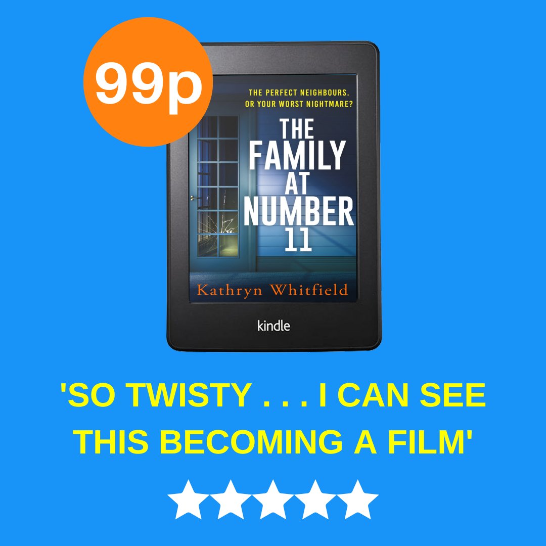 THE PERFECT NEIGHBOURS. OR YOUR WORST NIGHTMARE? Find out in @Whit_Writes's gripping and compulsive #TheFamilyatNumber11 👇 brnw.ch/21wJc8s