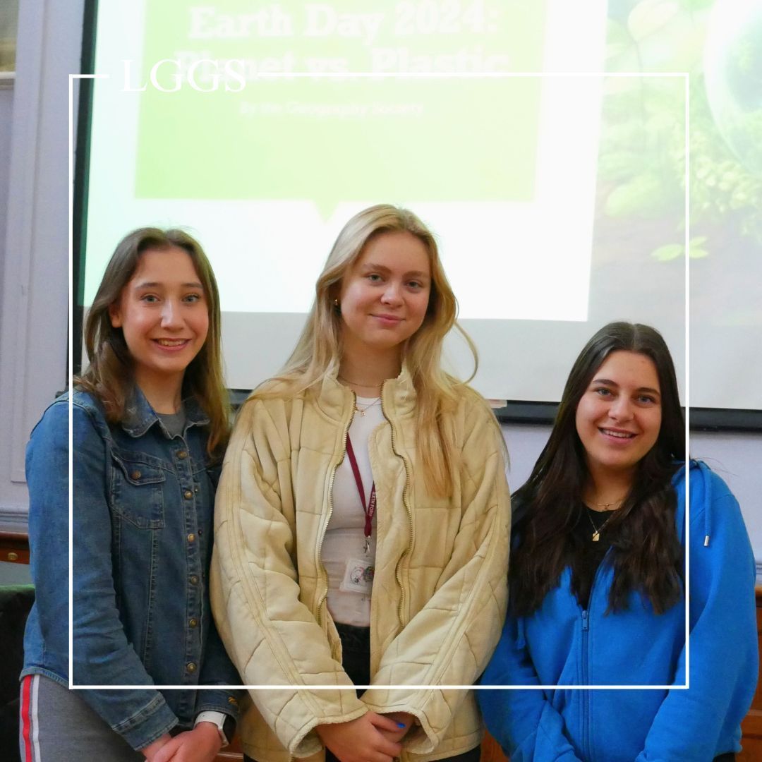 This week’s assemblies have been delivered by Olivia, Pip, and Bella. As members of the LGGS Geography Society, their talk focused on the impact of plastic production, and how we can all do our best to help the environment by reusing and recycling. 

#LGGSChallenge