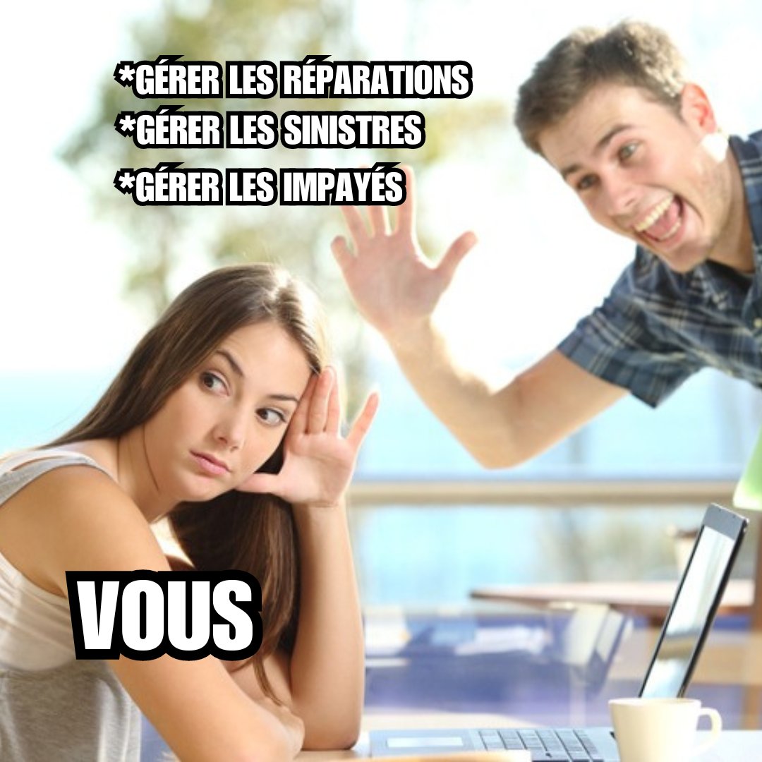 Oubliez le stress de la gestion locative ! 😓 Nous gérons réparations, sinistres et impayés pour vous. #Immobilier #GestionLocative