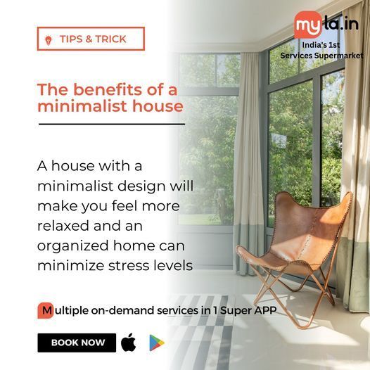 Here is powerful benefits of pursuing and living a minimalist lifestyle.  
Download our App today for more discounts: buff.ly/3KqlcwC     
#myla #onlineservices #servicessupermarket #homedecor #minimalist #minimalistdecor