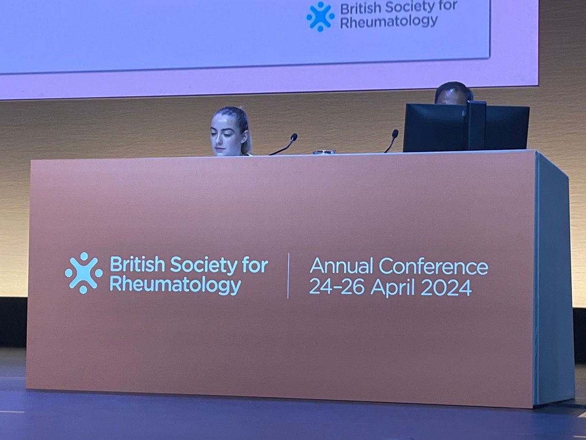 A pleasure to join our Rheumatology friends today to speak at #BSR24