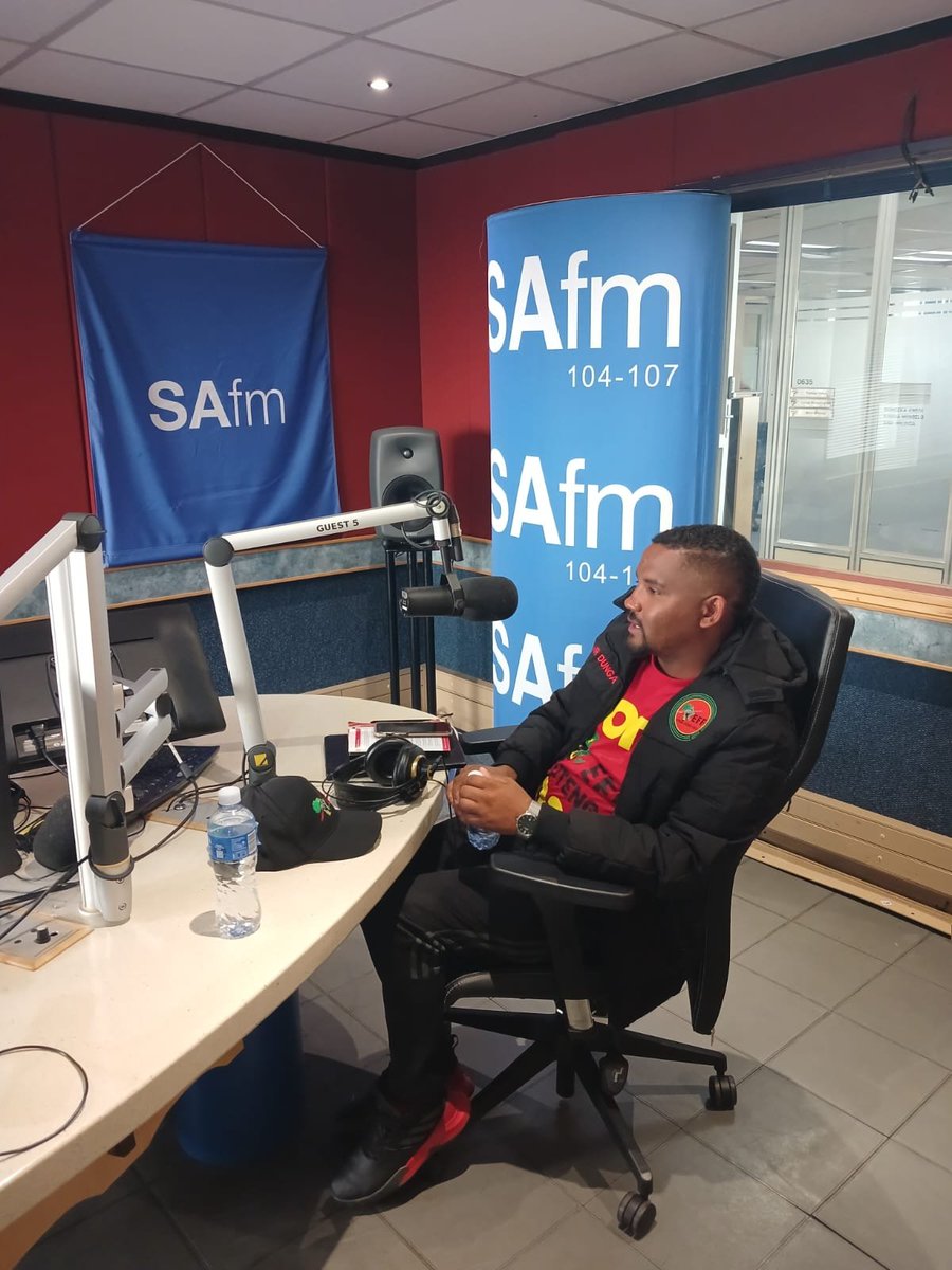 [ON AIR] what would the @EFFSouthAfrica change in SA if they won this year’s elections? @DungaLeko - @EFFGautengProv Chairperson on #SAfmSunrise with @StephenGrootes #sabcnews