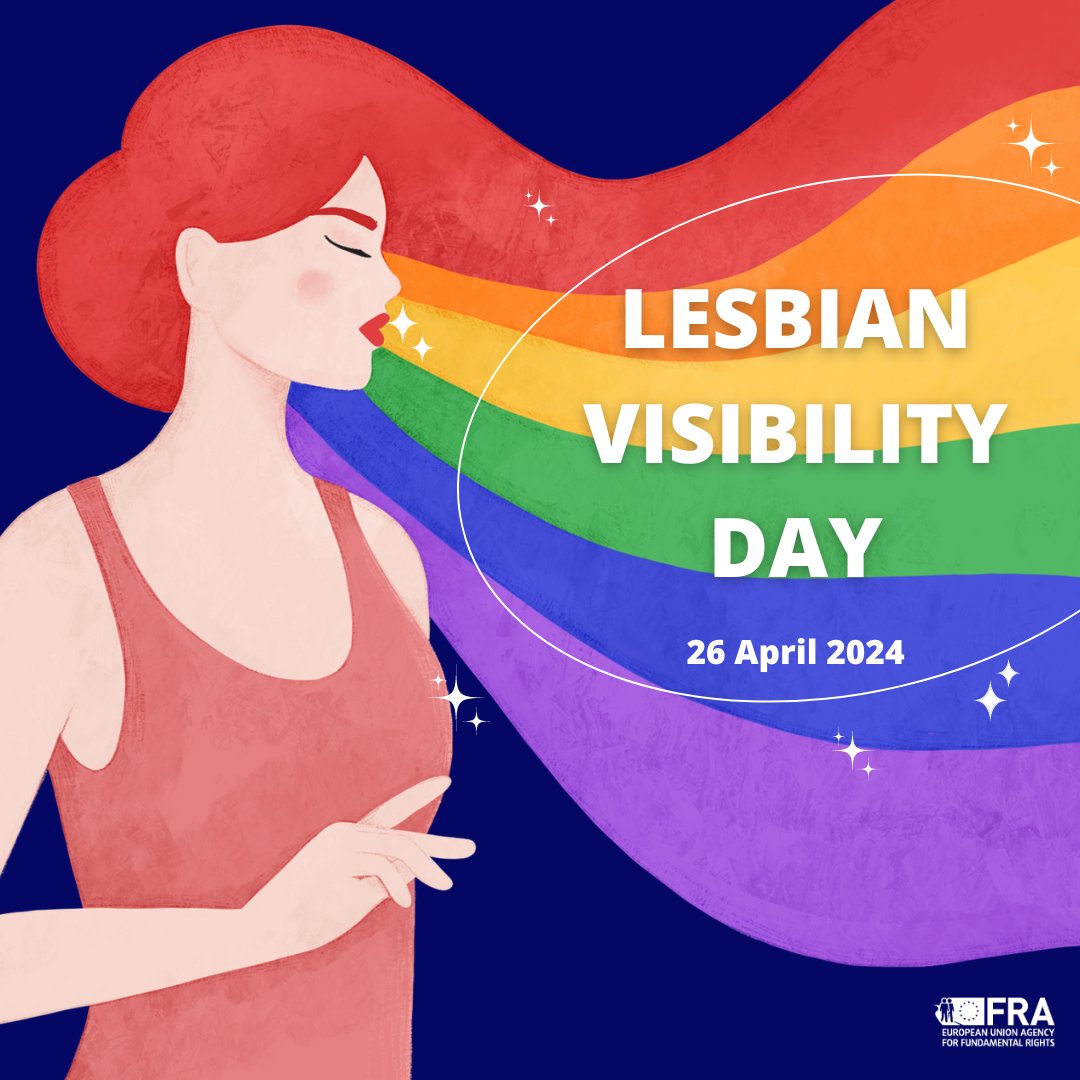 What it's like to be a lesbian in the EU?
Do lesbians face discrimination? Do they feel safe?
The #EURightsAgency's new survey will zero in on the discrimination & hate crime experiences of LGBTIQ people.
Out May - stay tuned!
#LesbianVisibilityDay #UnionOfEquality #LGBTIQSurvey