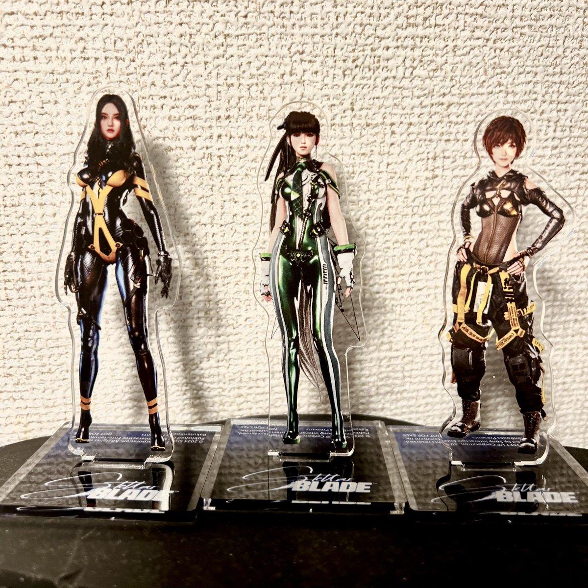stellarblade 店舗特典 アクリルスタンドセット届いた！ #ステラ