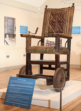 #Friday fact: Did you know that Fairfax's Chair is on display at the National Civil War Centre. For those who might not know, Sir Thomas Fairfax was commander in chief of the New Model Army during the British Civil War. Entry is free for Newark and Sherwood residents.
