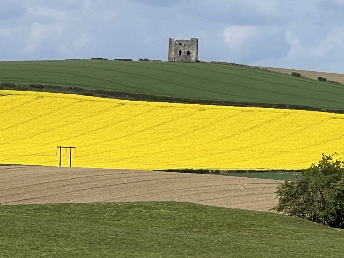 Burt Castle, Inishowen. (This day, last year.)