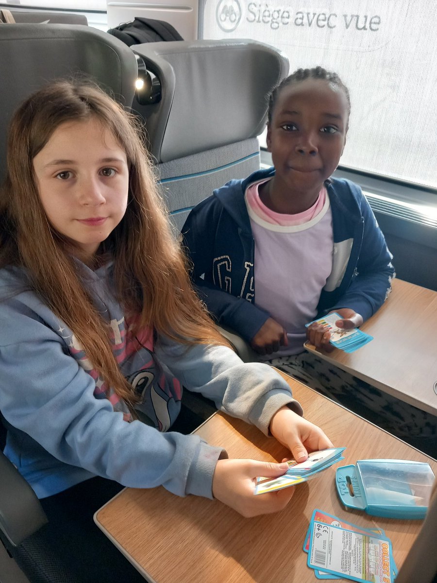 Y6AF are on board with the Bordeaux to Paris train! 🚄 Choo-choosing the best class trip! #GrantonFamily #Leadingtheway #Excellenceforall @TuringScheme_UK
#Turingscheme