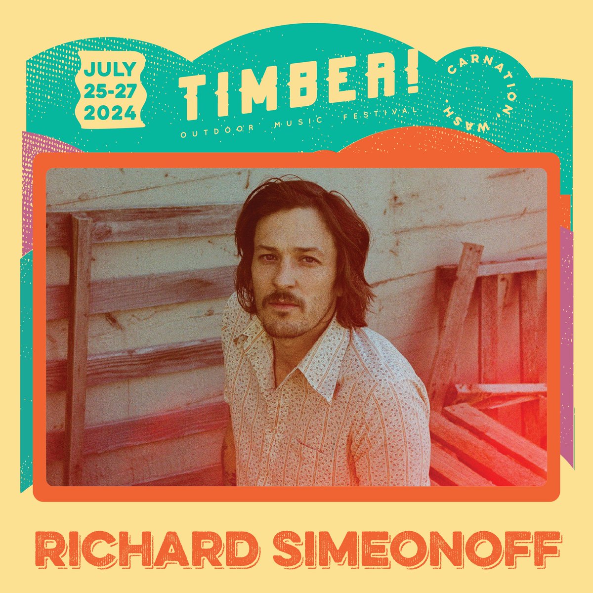 Richard Simeonoff shares his raw, earthy melodies with us on Friday, July 26. Get your weekend passes before June 1 and save $30: timbermusicfest.com #timberfest