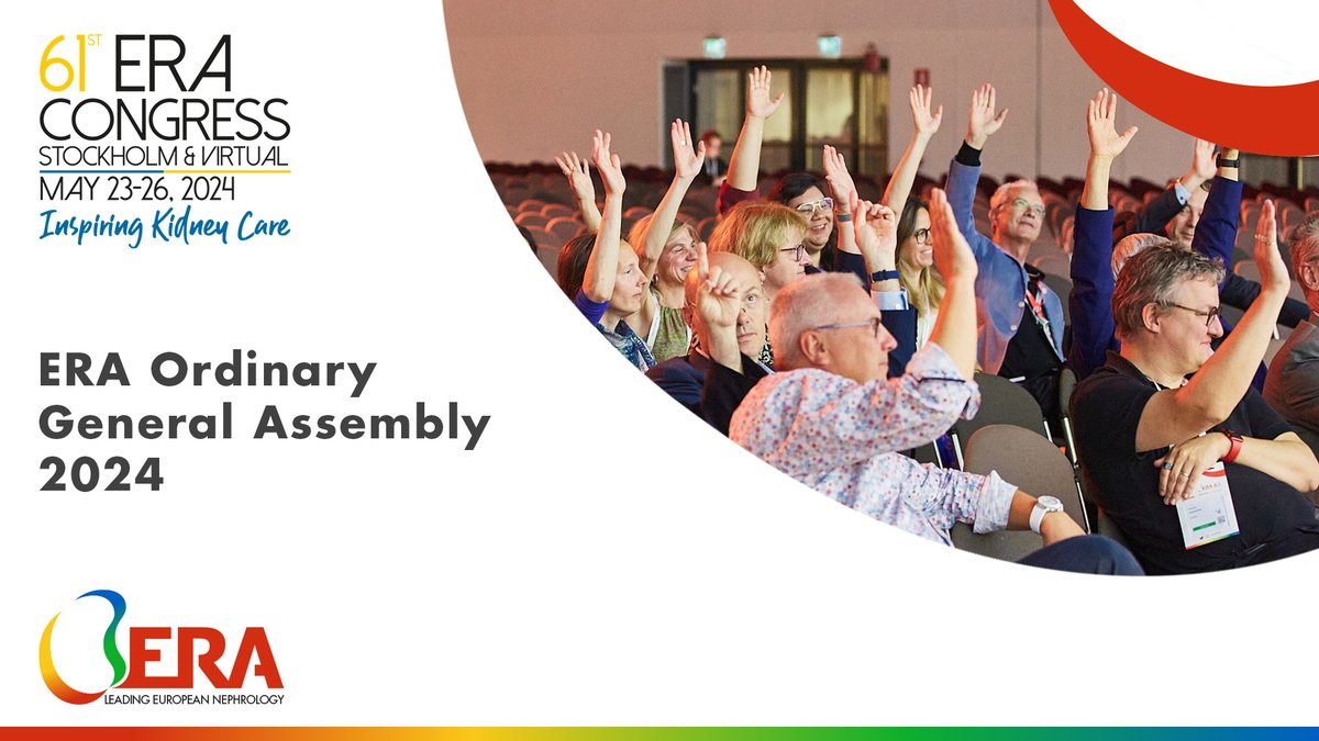 💥 Are you an ERA Member? Don't miss the ERA Ordinary General Assembly 2024 happening on: 📅May 25, 2024, at 9:45 – 11:15 (CEST) Discover more 👉 bit.ly/46aLGez