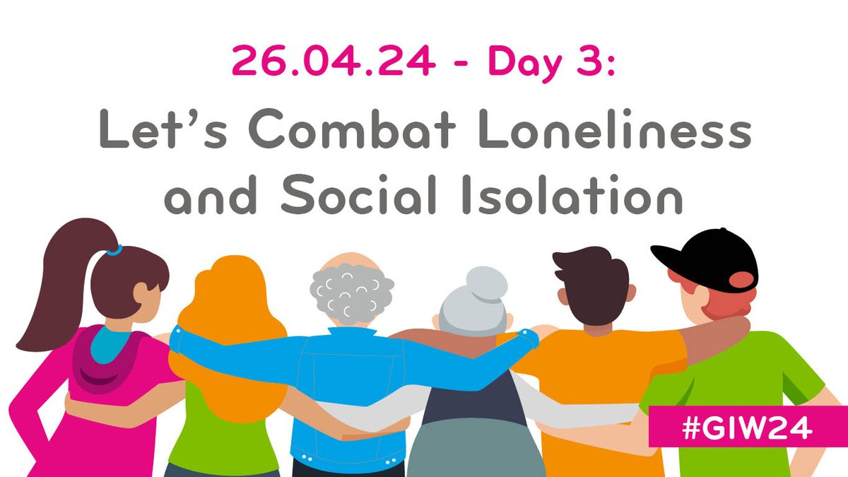 Combatting loneliness & social isolation is a collective effort. Older adults who participate in intergenerational programmes experience a 20% reduction in loneliness. These are vital and must be prioritised, at a time of drastic demographic change. RT if you agree! #GIW24