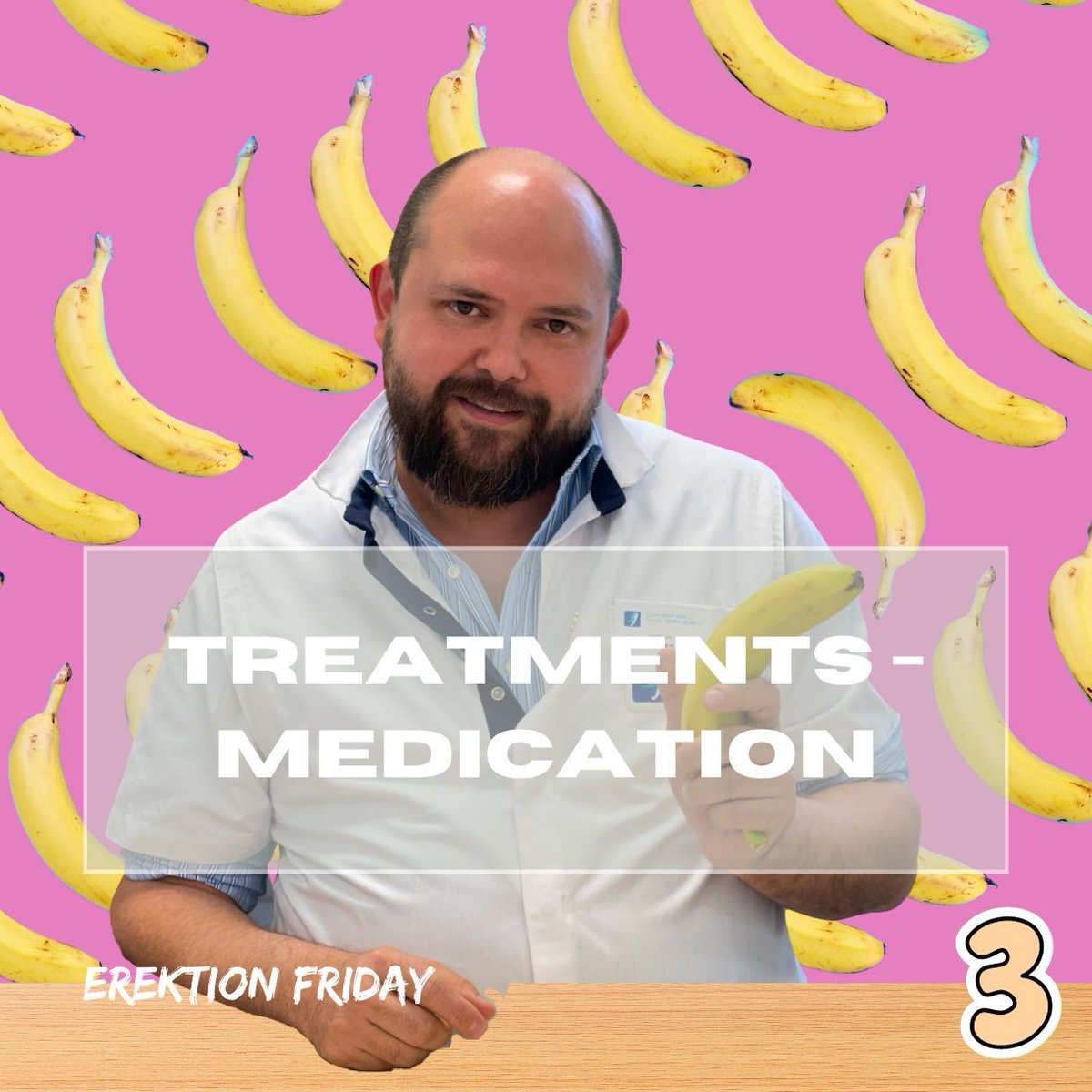 Manage your ED with medication like PDE5 inhibitors, natural supplements, testosterone replacement therapy, topical creams, and injections. Discuss with your urologist what works best for you. buff.ly/3SUaRgG #ErektionFriday #malehealth #urology #WardOfYourHealth.