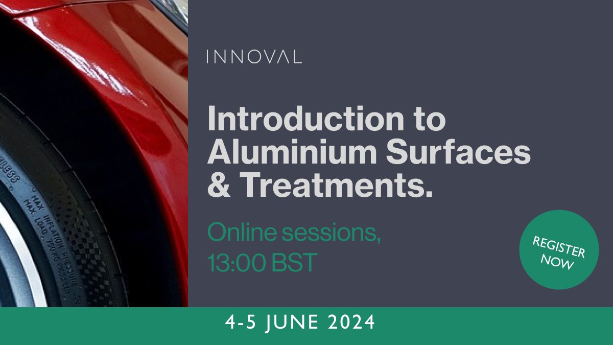 Are you curious about the journey your aluminium surface takes through processing and surface treatments including, cleaning, pretreatment, coating, and anodising? Our online training course is here to demystify every step of the process. ow.ly/jtuN50RepMe