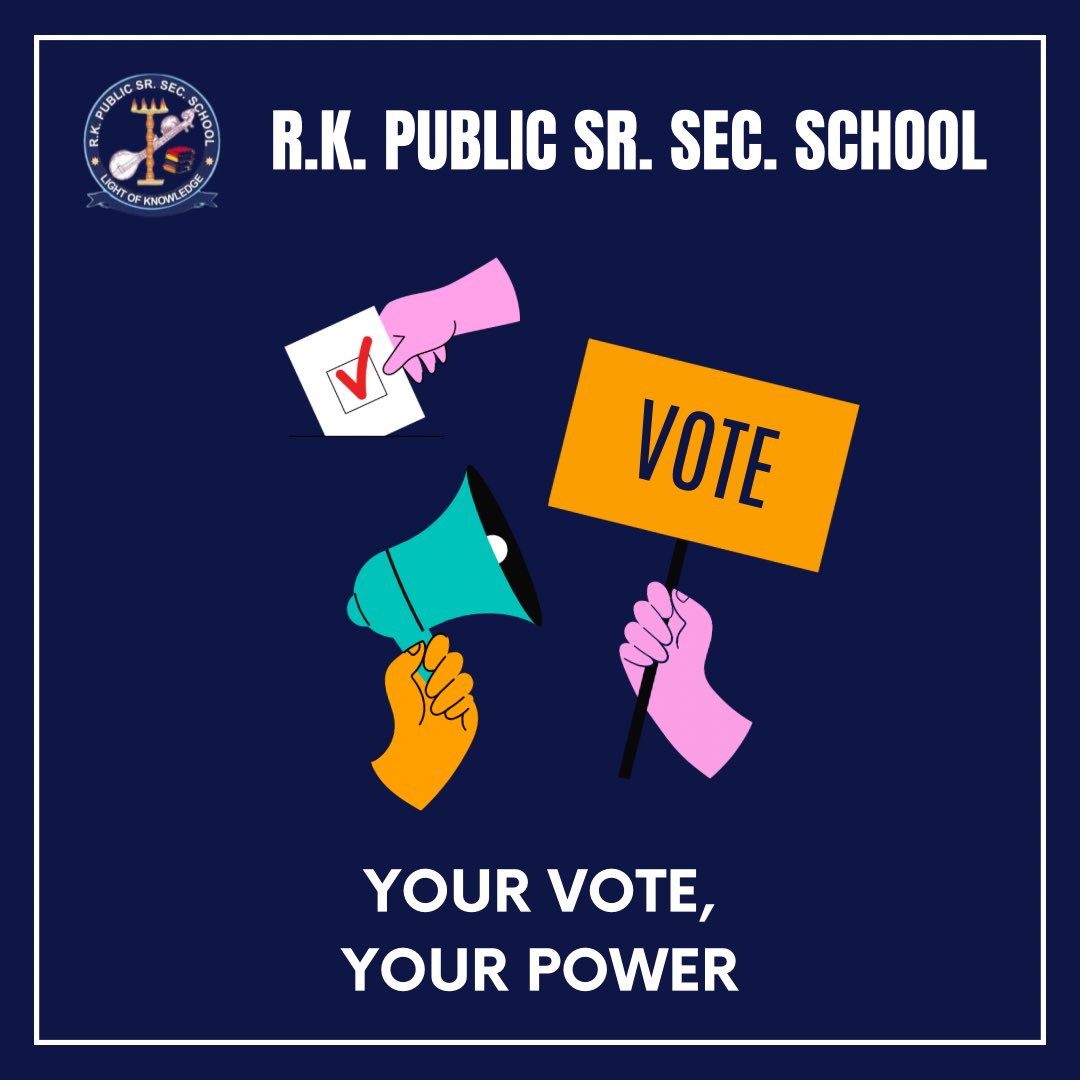 Vote for nation ....

Your vote, your power ....

#rkps #rkpsjodhpur #vote #votefornation #rkpublicschool #jodhpur