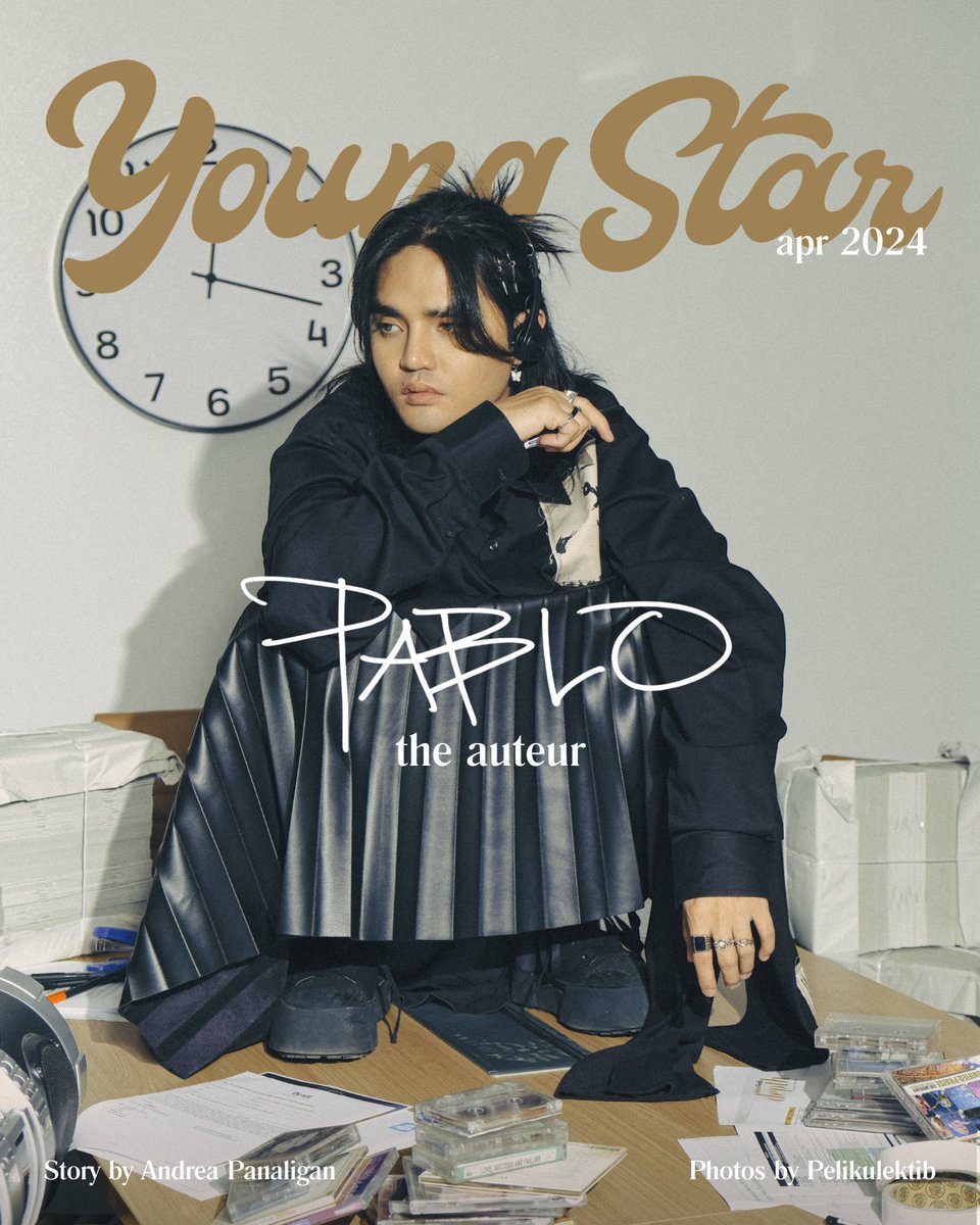 PABLO: THE AUTEUR 🌖 For the #SB19 leader and ‘Determinado’ singer, art has always been a group project. 📰 Meet Pablo (@imszmc), our April cover star, in today’s issue of The Philippine STAR and online: bit.ly/YSPablo