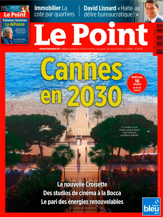 🗞️ Cannois, retrouvez un dossier de 16 pages consacré à l’avenir de Cannes dans @LePoint ! Disponible dans vos kiosques.
