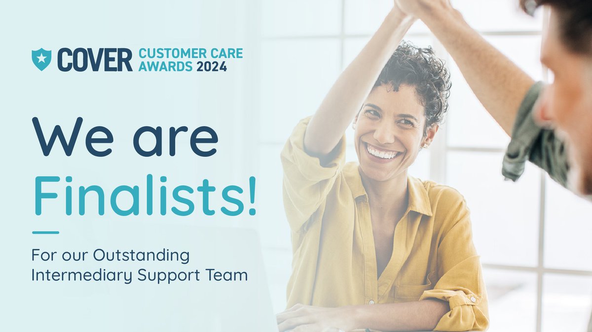 COVER Customer Care Awards 2024! We are delighted to announce that Health Assured has been shortlisted for the COVER Customer Care Awards for “Outstanding Intermediary Support Team” for 2024 🎉