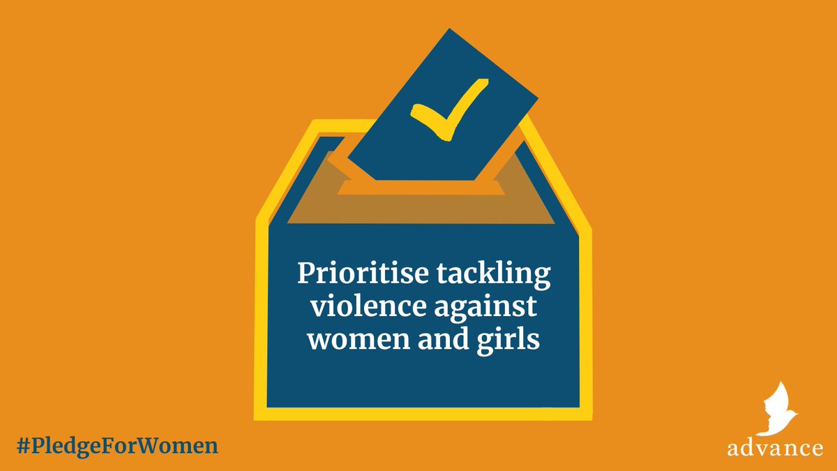 We’re asking all PCC and Mayoral candidates to commit to improving support and protection for women by signing up to our key pledges. Pledge #2 📣 Make tackling VAWG a priority Read our full list of pledges ➡️ ow.ly/b8vj50Rohsn #localelections #pledgeforwomen