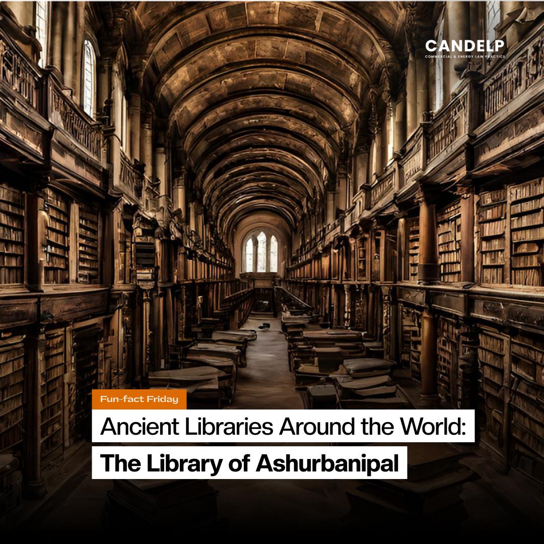 CandelpLaw's tweet image. FUN FACT FRIDAY
Ancient Libraries Around the World: The Library of Ashurbanipal
 
The Royal Library of Ashurbanipal, named after Ashurbanipal, the last great king of the Assyrian Empire

#AncientLibraries #HistoryFact #culturalheritage #Funfact #Funfactfriday