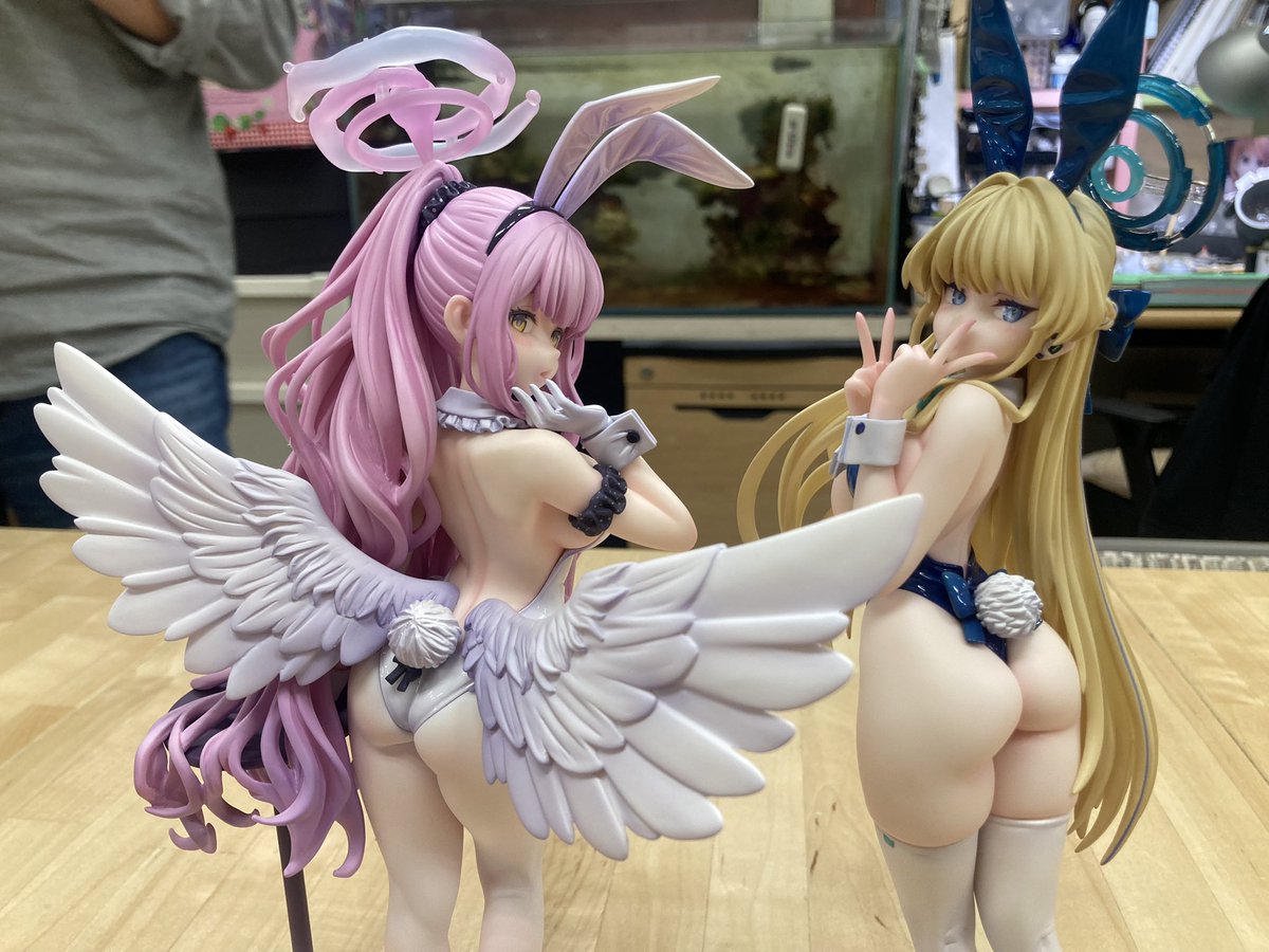 Frenchdoll1's tweet photo. 本日18時販売以降5月、となモに実物展示予定です！組み立てたら、見づらい脇の下を少し〜!!!
#ミカバニ　#朝凪　#ブルアカ　

https://t.co/mOemzuW7Ro https://t.co/FePUJkUKuY